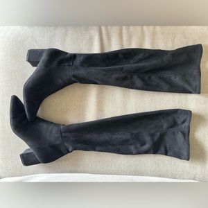 Steve Madden. Suede OTK boots.